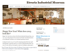 Tablet Screenshot of etruriaindustrialmuseum.wordpress.com