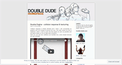 Desktop Screenshot of doubledude.wordpress.com