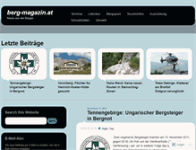 Tablet Screenshot of bergmagazin.wordpress.com