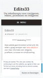 Mobile Screenshot of edits33.wordpress.com
