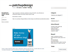 Tablet Screenshot of patchupdesign.wordpress.com