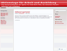 Tablet Screenshot of aaamarzahn.wordpress.com