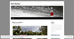 Desktop Screenshot of krisdutson.wordpress.com