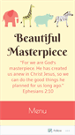 Mobile Screenshot of beautifulmasterpiece.wordpress.com