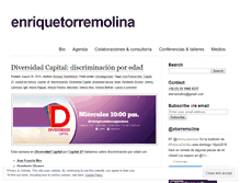 Tablet Screenshot of enriquetorremolina.wordpress.com