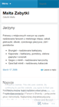 Mobile Screenshot of maltazabytki.wordpress.com