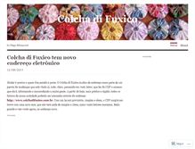 Tablet Screenshot of colchadifuxico.wordpress.com