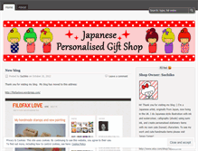 Tablet Screenshot of japanesepersonalisedgifts.wordpress.com