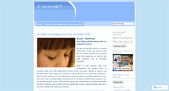 Desktop Screenshot of criminonet.wordpress.com