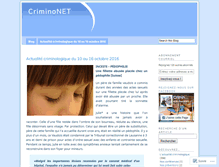 Tablet Screenshot of criminonet.wordpress.com