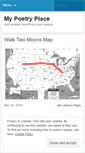 Mobile Screenshot of poetryplacenederer.wordpress.com