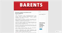 Desktop Screenshot of barentsmagazinefi.wordpress.com