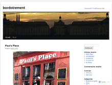 Tablet Screenshot of bordotrement.wordpress.com