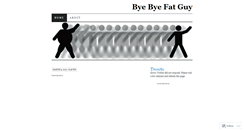 Desktop Screenshot of byebyefatguy.wordpress.com