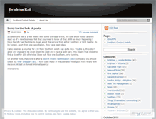 Tablet Screenshot of brightonrail.wordpress.com