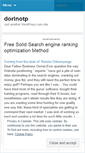 Mobile Screenshot of dorinotp.wordpress.com