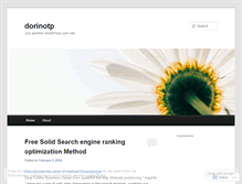 Tablet Screenshot of dorinotp.wordpress.com