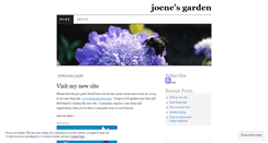 Desktop Screenshot of joenesgarden.wordpress.com