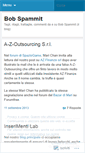 Mobile Screenshot of bobspammit.wordpress.com