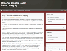 Tablet Screenshot of jennifergollan.wordpress.com