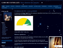 Tablet Screenshot of clarameieoutrasluzes.wordpress.com