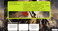 Desktop Screenshot of decapalahistoria.wordpress.com