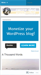 Mobile Screenshot of currydustandwanderlust.wordpress.com