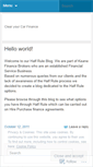Mobile Screenshot of halfrule.wordpress.com
