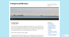 Desktop Screenshot of cottageonlakemichigan.wordpress.com