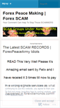Mobile Screenshot of forexpeacemaking.wordpress.com