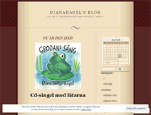Tablet Screenshot of dianahagel.wordpress.com