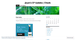 Desktop Screenshot of jjryan9.wordpress.com