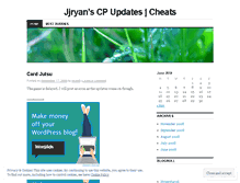 Tablet Screenshot of jjryan9.wordpress.com