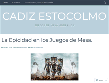 Tablet Screenshot of cadizestocolmo.wordpress.com