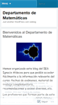 Mobile Screenshot of matematicasaldecoa.wordpress.com