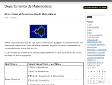 Tablet Screenshot of matematicasaldecoa.wordpress.com