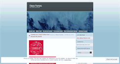 Desktop Screenshot of dianaferraro.wordpress.com
