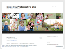 Tablet Screenshot of nicoleiveyphotography.wordpress.com