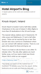 Mobile Screenshot of hotelairport.wordpress.com
