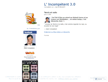 Tablet Screenshot of lincompetent.wordpress.com