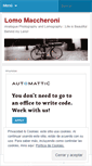 Mobile Screenshot of lomomaccheroni.wordpress.com