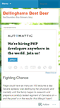 Mobile Screenshot of bellinghamsbestbeer.wordpress.com