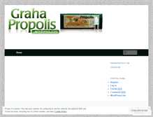 Tablet Screenshot of grahapropolis.wordpress.com