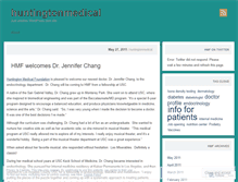Tablet Screenshot of huntingtonmedical.wordpress.com