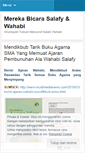 Mobile Screenshot of bicarasalafy.wordpress.com