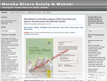 Tablet Screenshot of bicarasalafy.wordpress.com