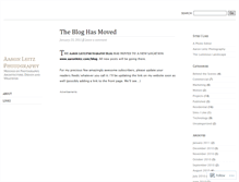 Tablet Screenshot of aaronleitz.wordpress.com
