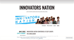 Desktop Screenshot of innovatorsnation.wordpress.com