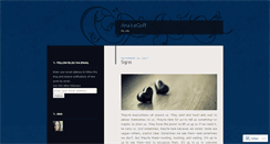 Desktop Screenshot of anaslegoff.wordpress.com