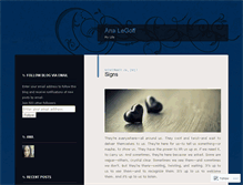 Tablet Screenshot of anaslegoff.wordpress.com